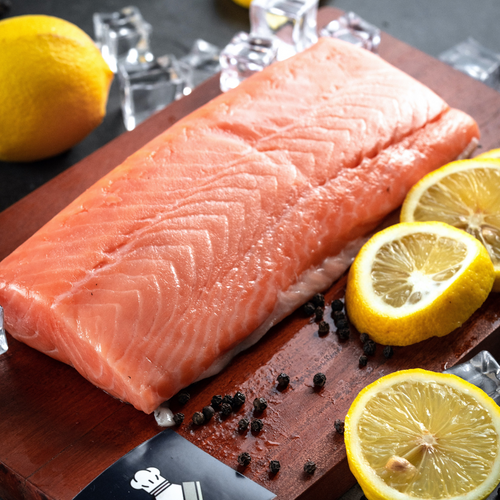 Salmon Loin Skinless (Sashimi Grade) - The Fat Butcher PH