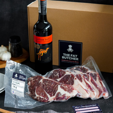 Load image into Gallery viewer, Steak and Wine Gift Set - The Fat Butcher PH
