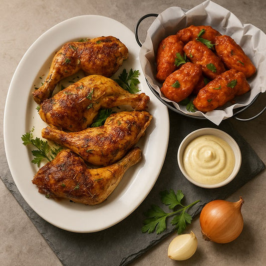 Chicken Wings and Chicken Leg Quarter: Two Cuts, Endless Comfort Food Possibilities