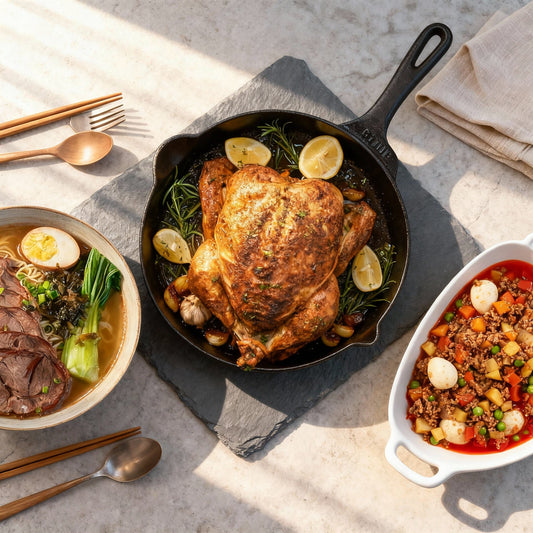 The Big Three: A Culinary Tour of Chicken, Pork, and Beef