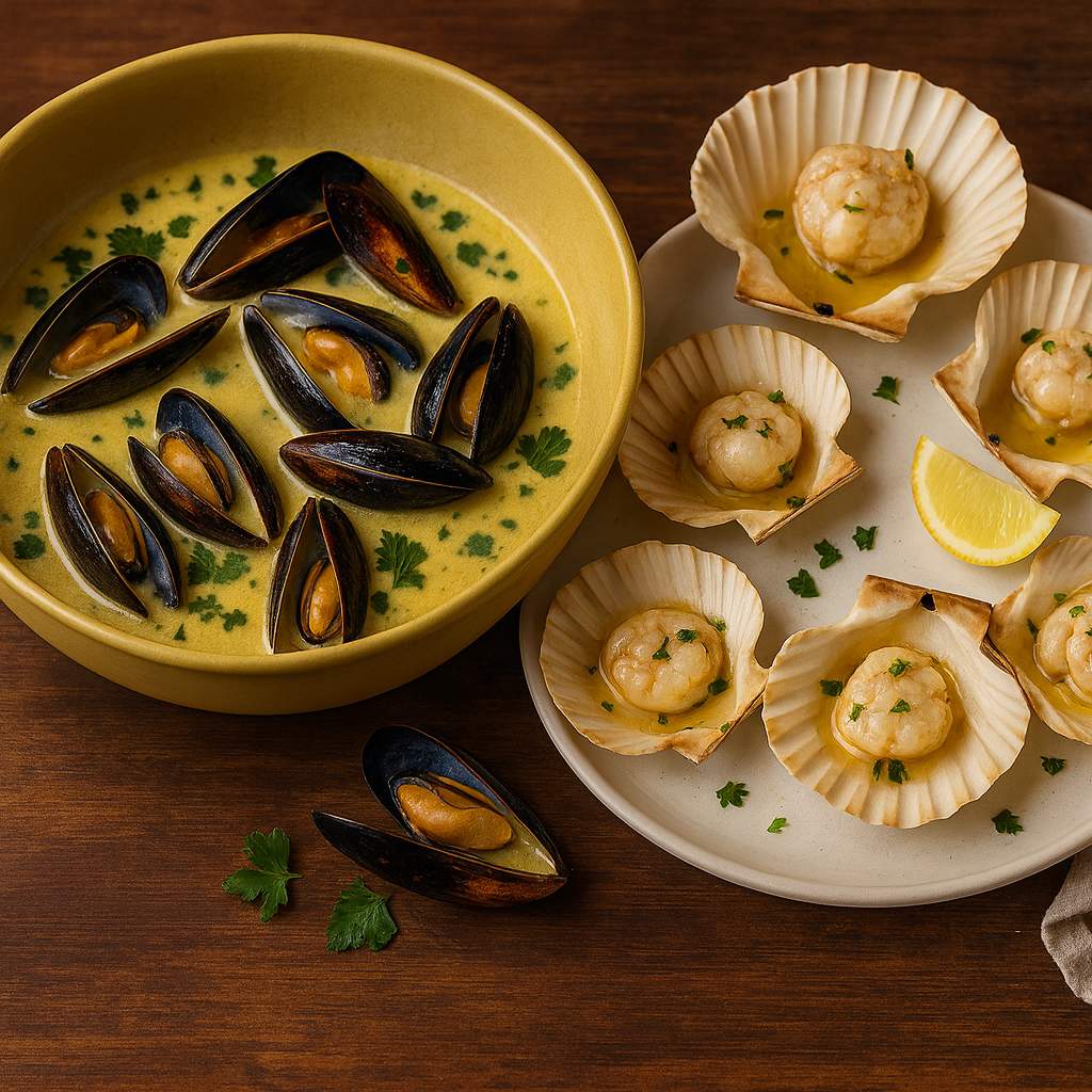 Your Monthly Seafood Ritual: Why Half-Shelled Scallops and Chilean Mussels are Must-Haves