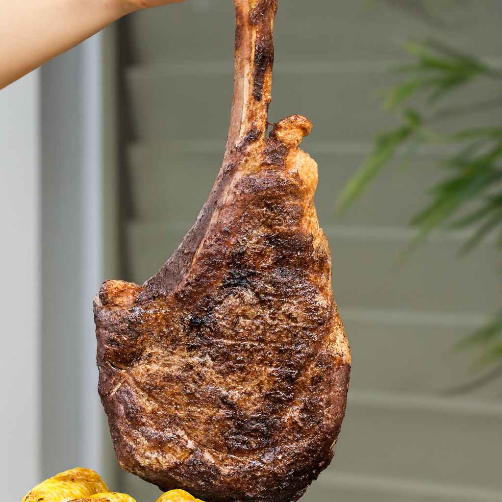 USDA Angus Tomahawk Steak: A Feast for the Eyes and the Palate