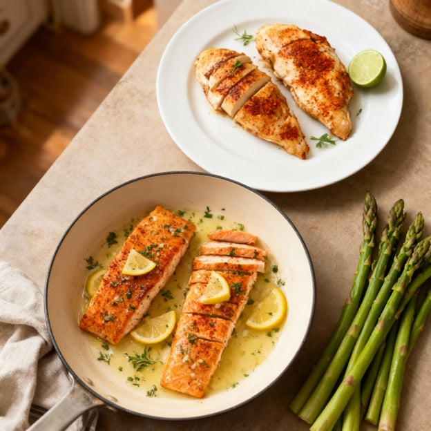 Healthy Meets Delicious: Try Our New Chicken Breast + Salmon Loin Meal Prep Pack (Save ₱20!)