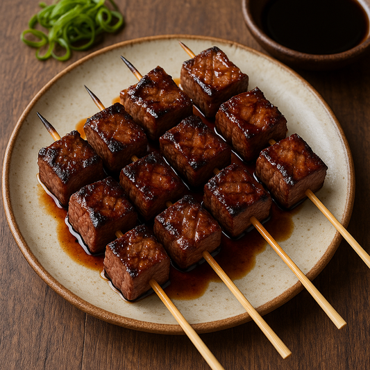 Japanese Wagyu Cube Yakitori: Bringing Japanese Street Food to Your Table