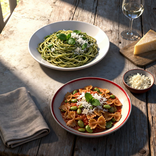 Choosing Between Ricotta and Pesto Pasta Sauces