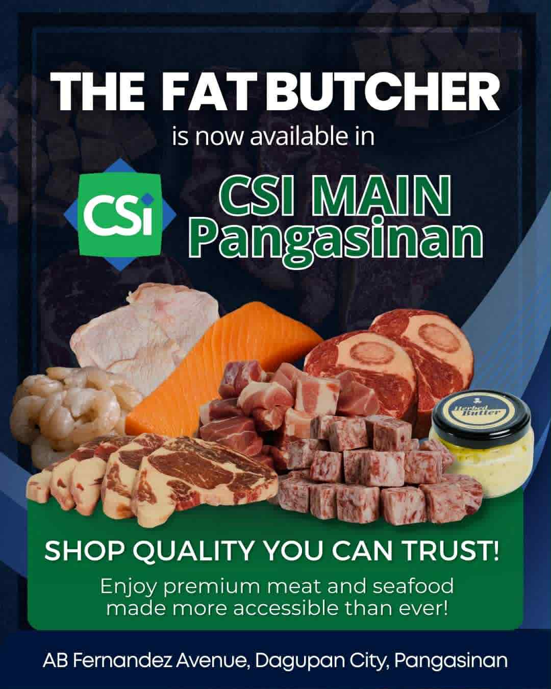 The Fat Butcher Opens a New Branch at CSI Main Pangasinan!