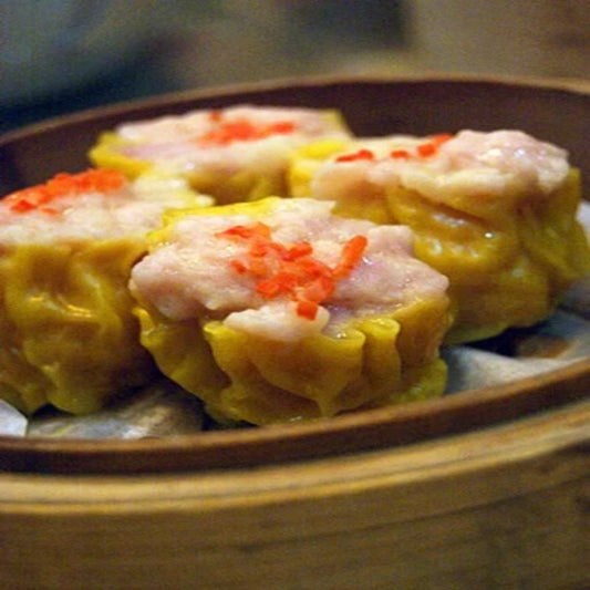Pork and Shrimp Siomai with a Filipino Twist