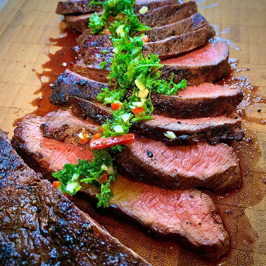 Luxurious Flavor Made Simple at Home: Butter-Aged Flat Iron Steak