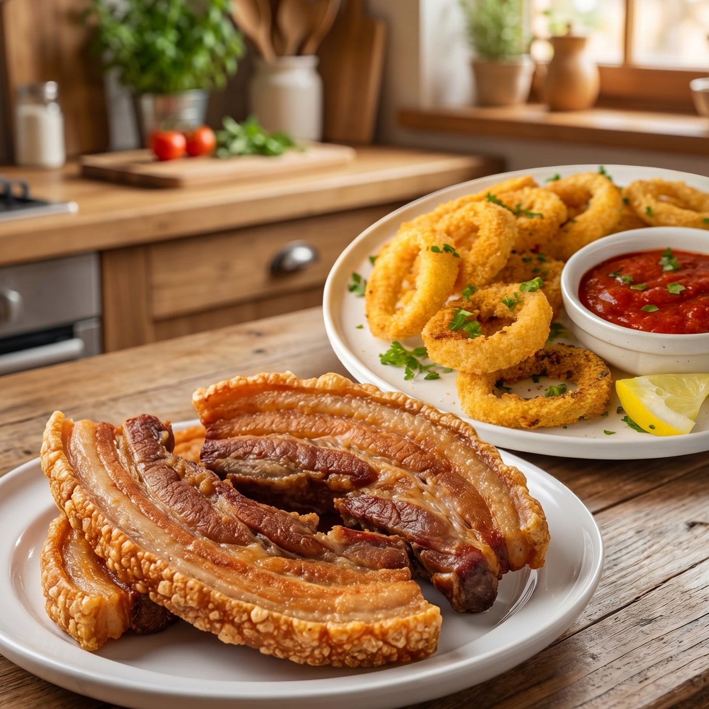 Pork Belly (Liempo) + Squid Rings (Save P30)