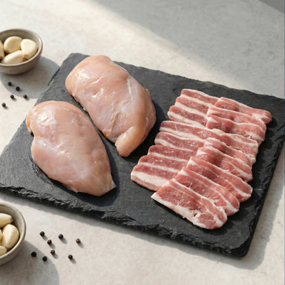 Chicken Breast + Beef Shortplate (Save P30)