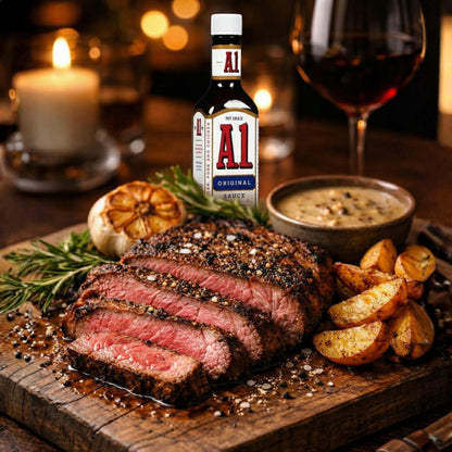 Premium 1" Giant Ribeye Steak + A1 Original Sauce (Save P30)