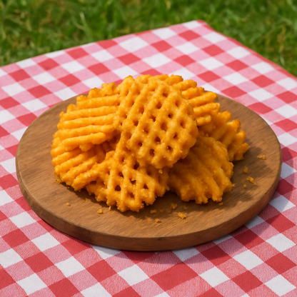 Seasoned Potatoes Lattice Cut - The Fat Butcher PH