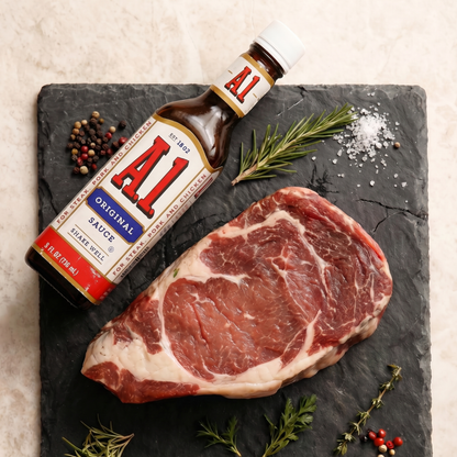 Premium 1" Giant Ribeye Steak + A1 Original Sauce (Save P30)