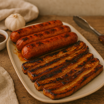 Hungarian Sausage + Pork Belly (Liempo Cut) (Save P20)