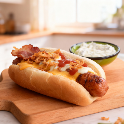 Bacon and Cheese Sausage