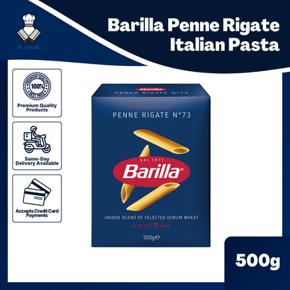 Barilla Penne Rigate Italian Pasta