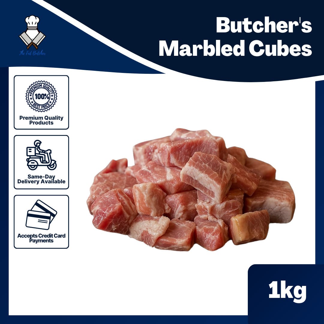 Butcher's Marbled Cubes - The Fat Butcher PH