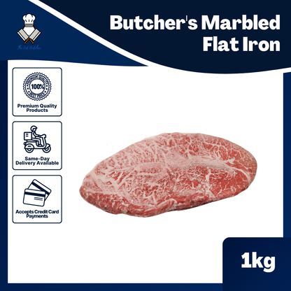 Butcher's Marbled Flat Iron - The Fat Butcher PH