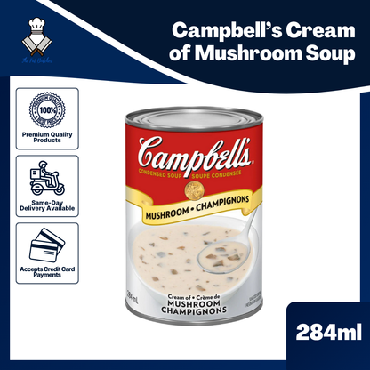Campbell's Cream of Mushrooms