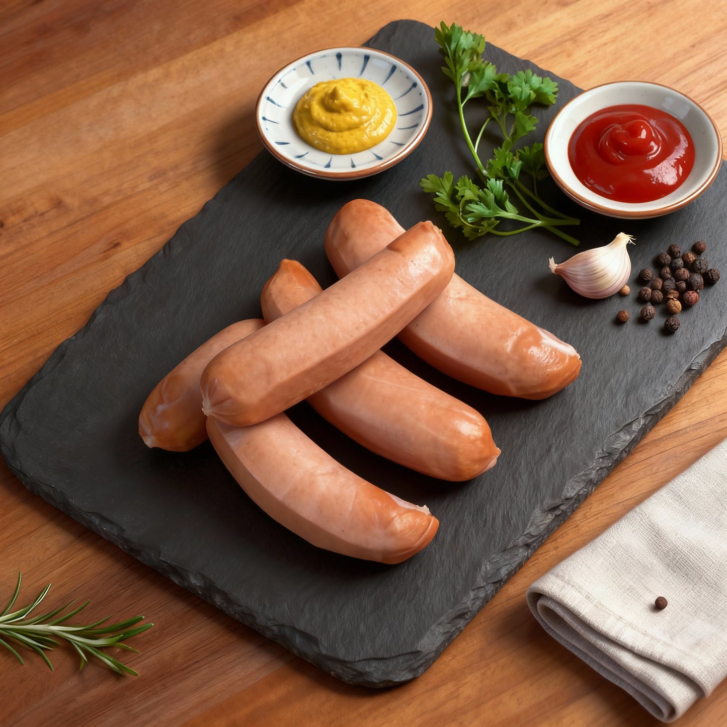 Cheesy Frankfurter Sausage