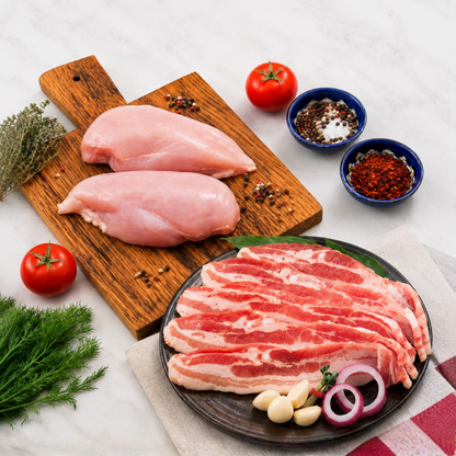 Chicken Breast + Beef Shortplate (Bundle & Save)
