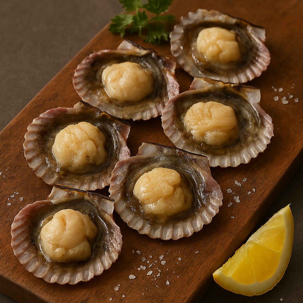 Half Shelled Scallops - The Fat Butcher PH