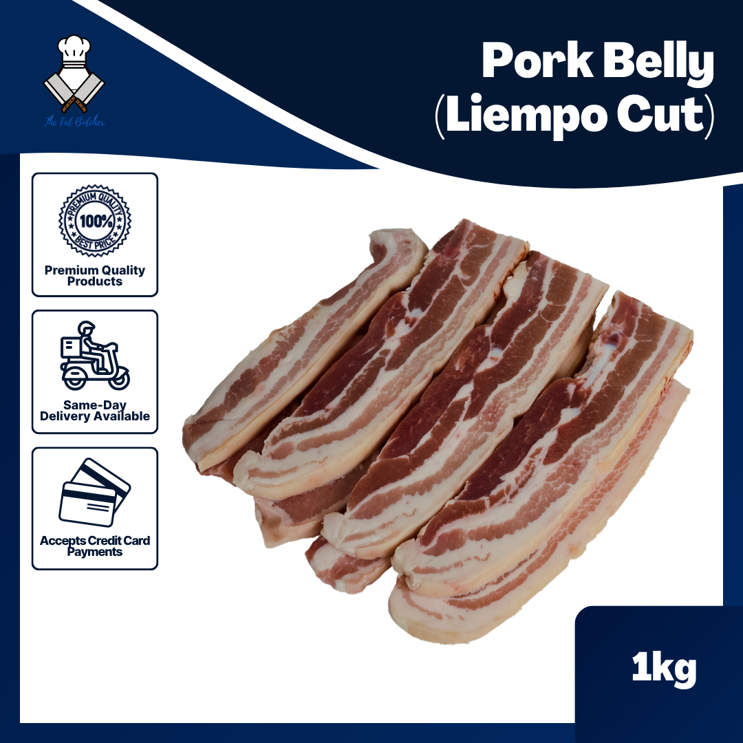 Pork Belly (Liempo Cut) - The Fat Butcher PH