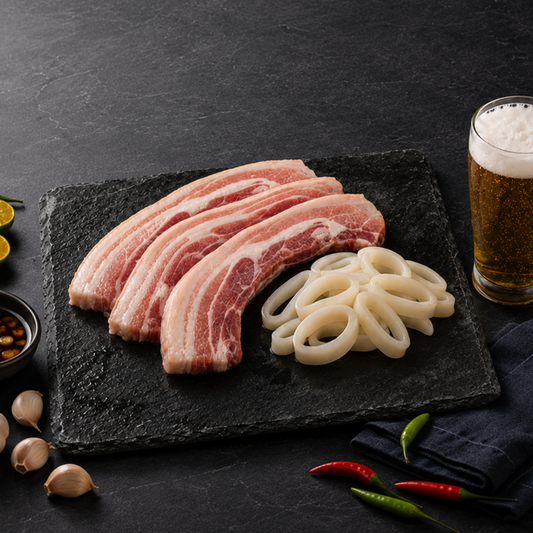 Pork Belly (Liempo) + Squid Rings (Bundle & Save)