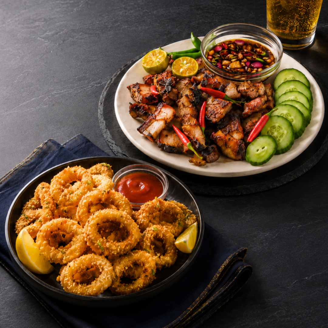 Pork Belly (Liempo) + Squid Rings (Bundle & Save)