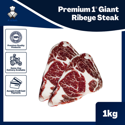 Premium 1" Giant Ribeye Steak