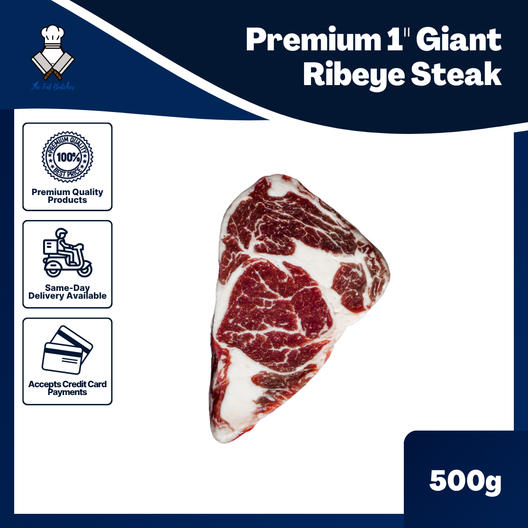 Premium 1" Giant Ribeye Steak