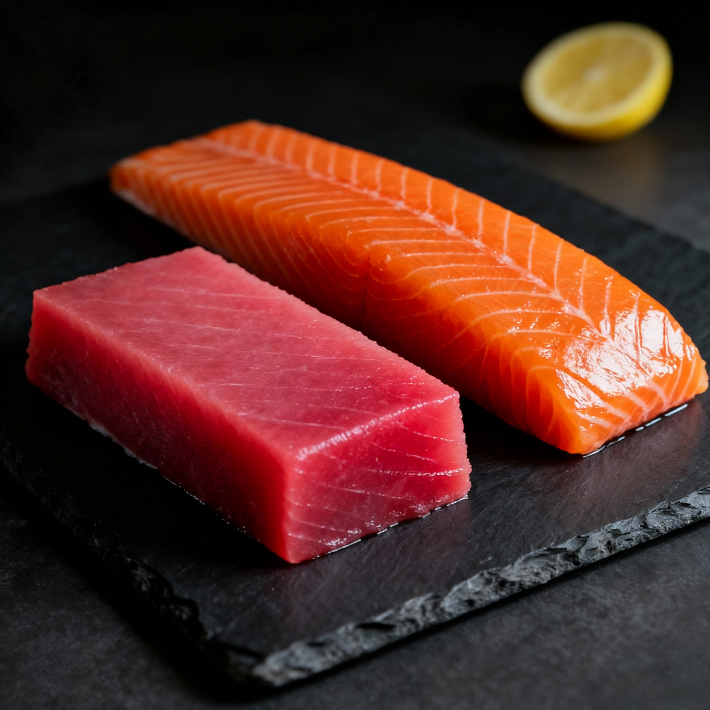 Salmon Loin 500g + Tuna Block 350g (Save P30)