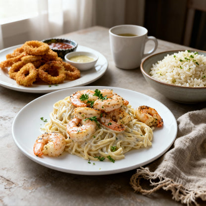 Peeled Shrimp 500g + Squid Rings 500g (Save P20)