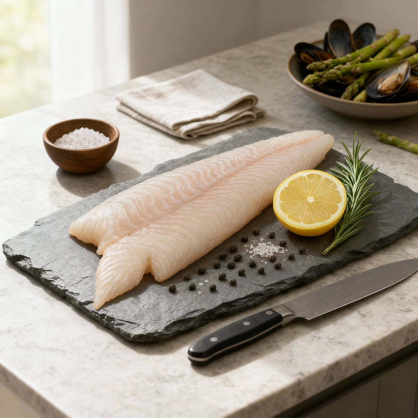 Cream Dory Well Trimmed