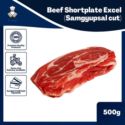 Beef Shortplate Excel (Samgyupsal Cut) - The Fat Butcher PH