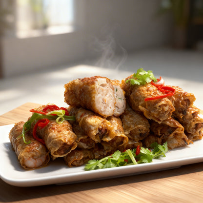 Beancurd Roll with Shrimp (15pcs)